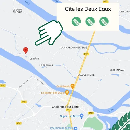 Maison De Renovee Sur L'ile Fluviale De Chalonnes, Terrasse, Bbq, Pret De Velos - Fr-1-622-61 Chalonnes-sur-Loire